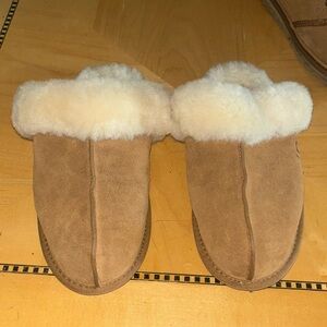UGG Tan and Cream Women's Slippers